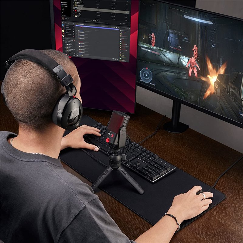 RØDE XCM-50 - microphone à condensateur compact avec DSP avancé pour les streamers et les joueurs