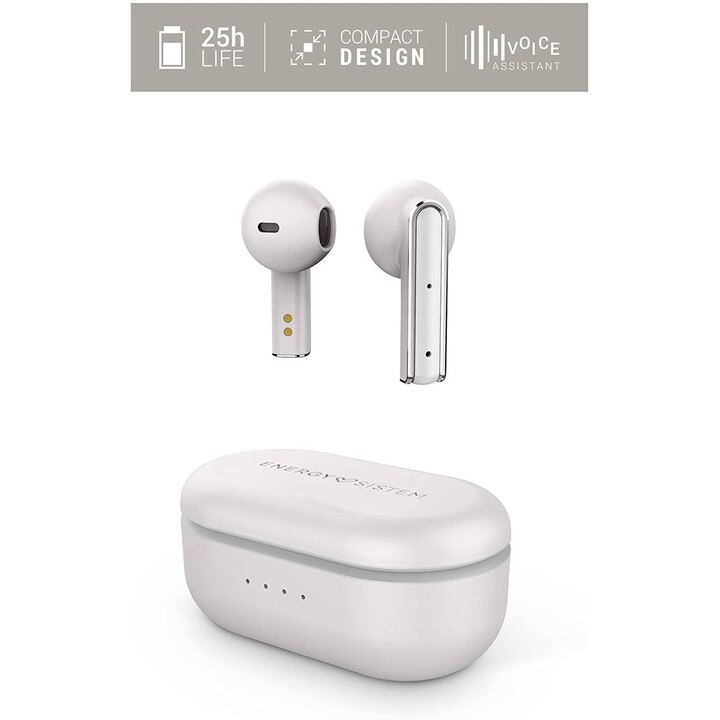 CASQUE IN-EAR + MICRO ENERGY STYLE 4 TWS BLUETOOTH CRÈME