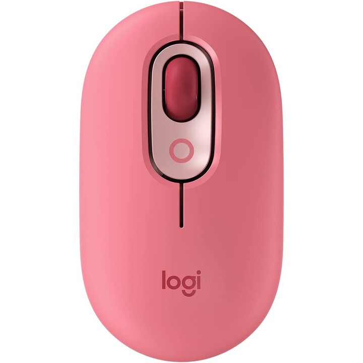 Ratón Logitech Pop Heartbreaker Rosa (910-006548)