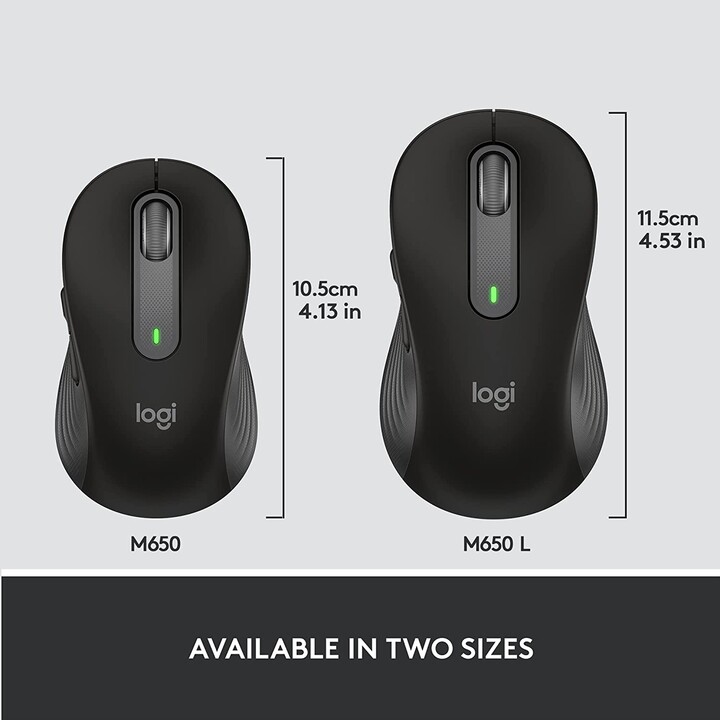 Mouse Logitech Signature M650 L graphite (910-006348)