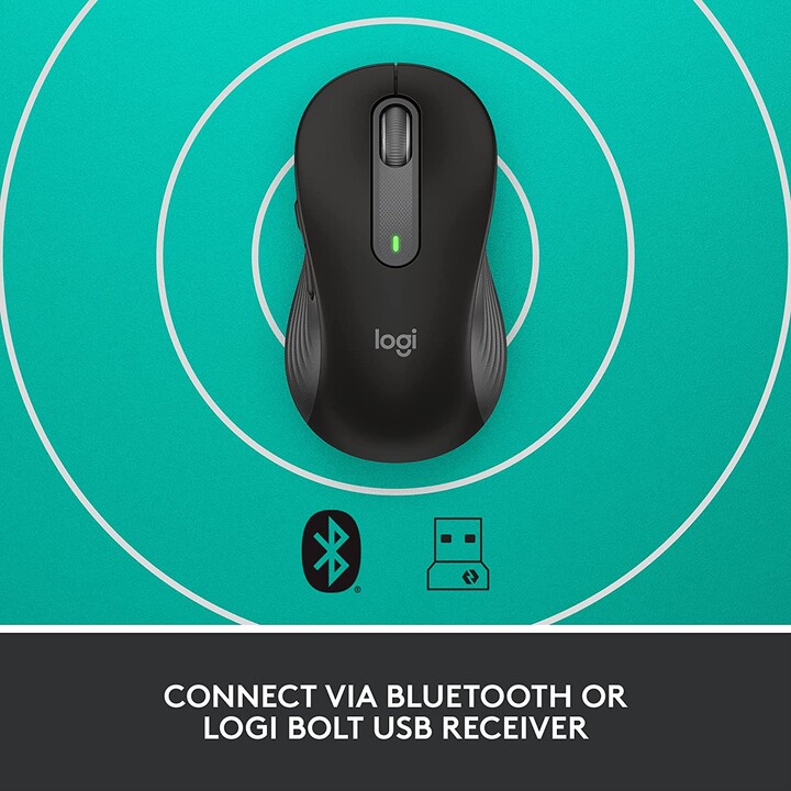 Ratón Logitech Signature M650 L grafito (910-006348)