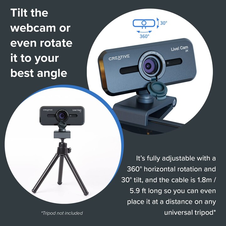 Creative LIVE Cam Sync V3 Nero