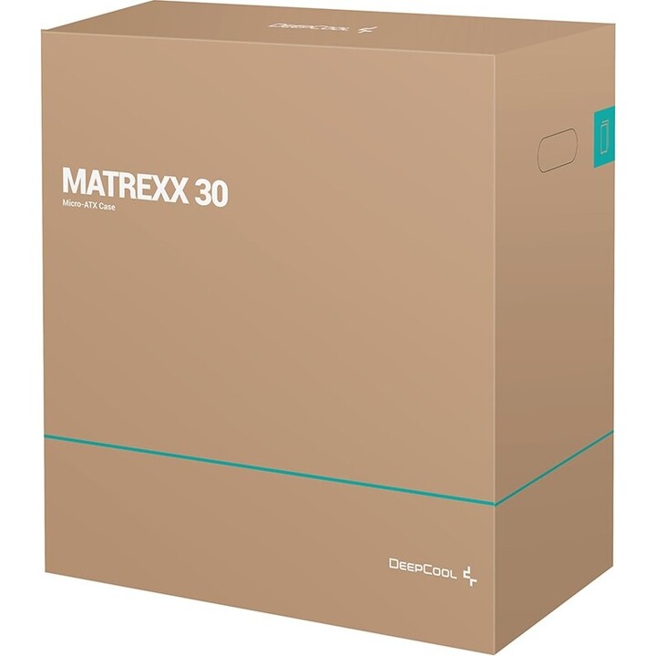 DeepCool Matrexx 30 Tempered Glass / Black - Case/Tower