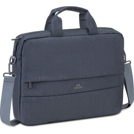 Maletín antirrobo gris/azul oscuro para portátil 15,6