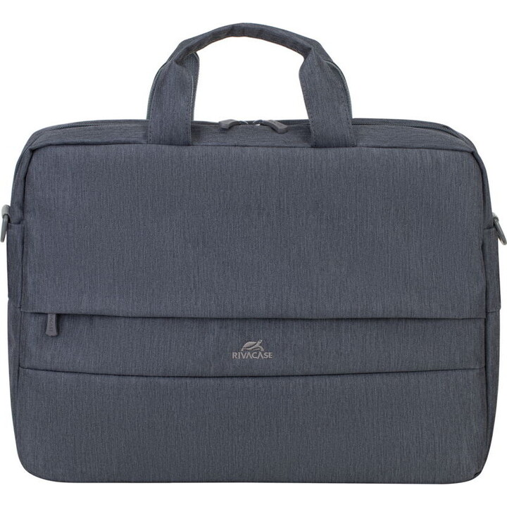 Anti-Diebstahl Laptoptasche grau/dunkelblau 15,6