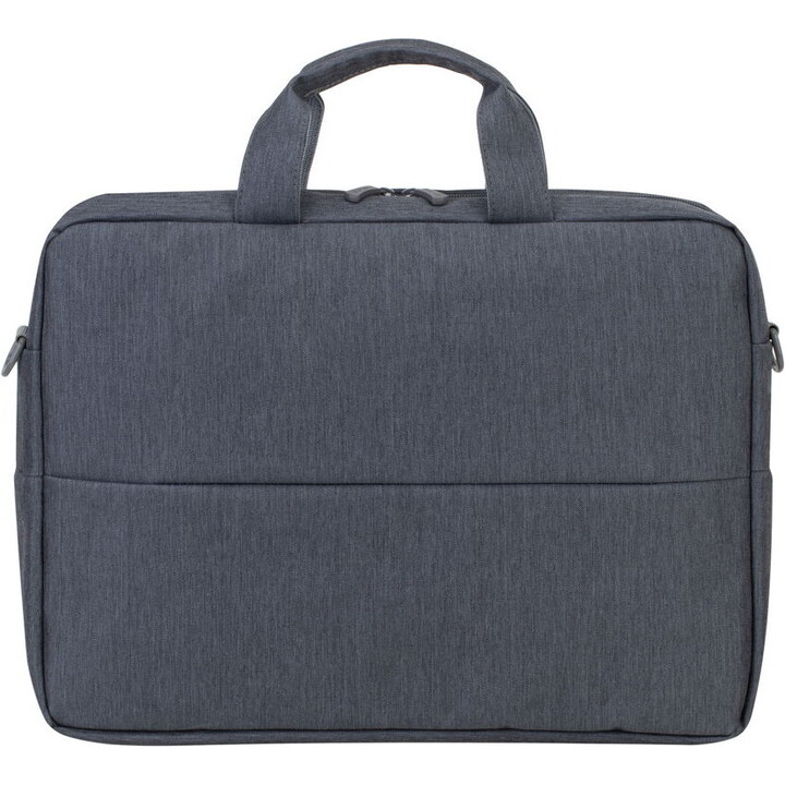 Borsa porta pc 15.6" antifurto grigio/blu scuro