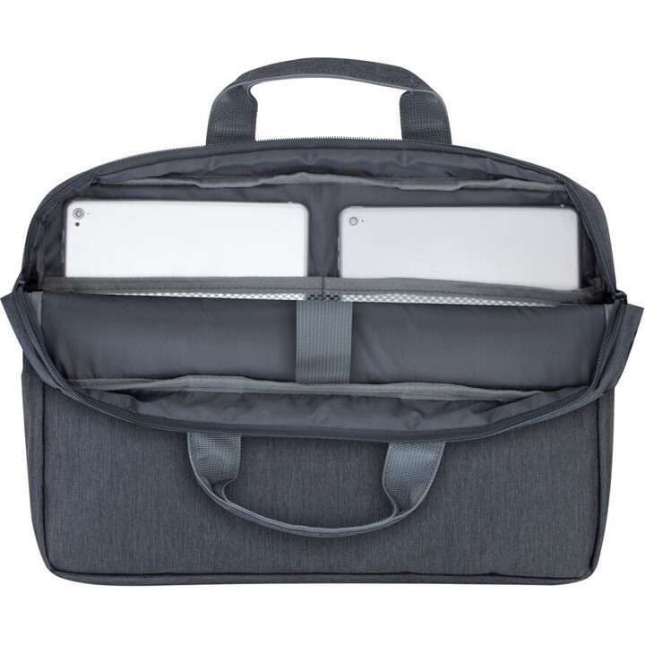 Anti-Diebstahl Laptoptasche grau/dunkelblau 15,6