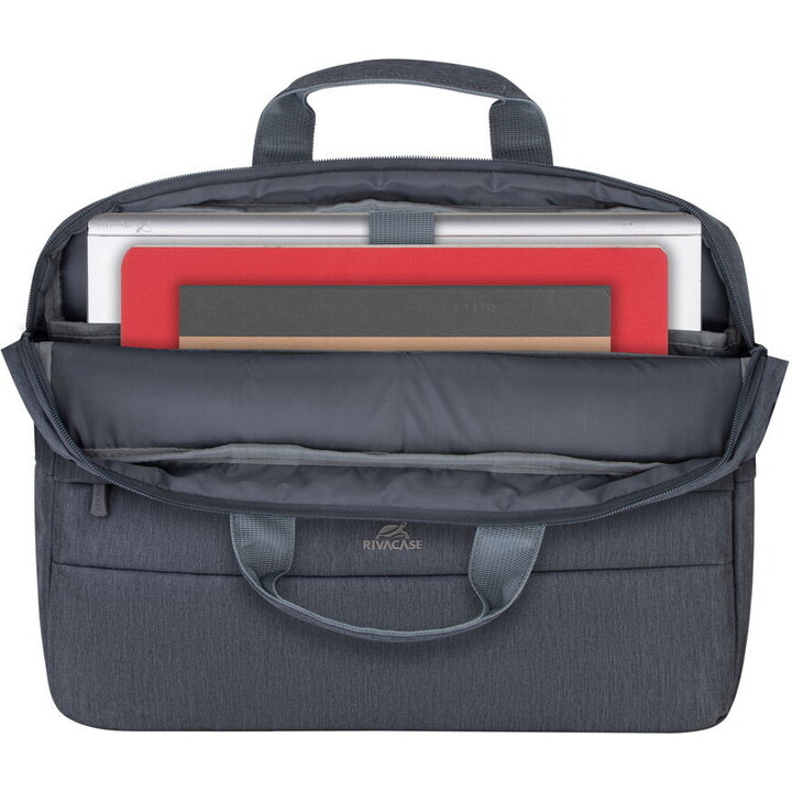 Anti-Diebstahl Laptoptasche grau/dunkelblau 15,6