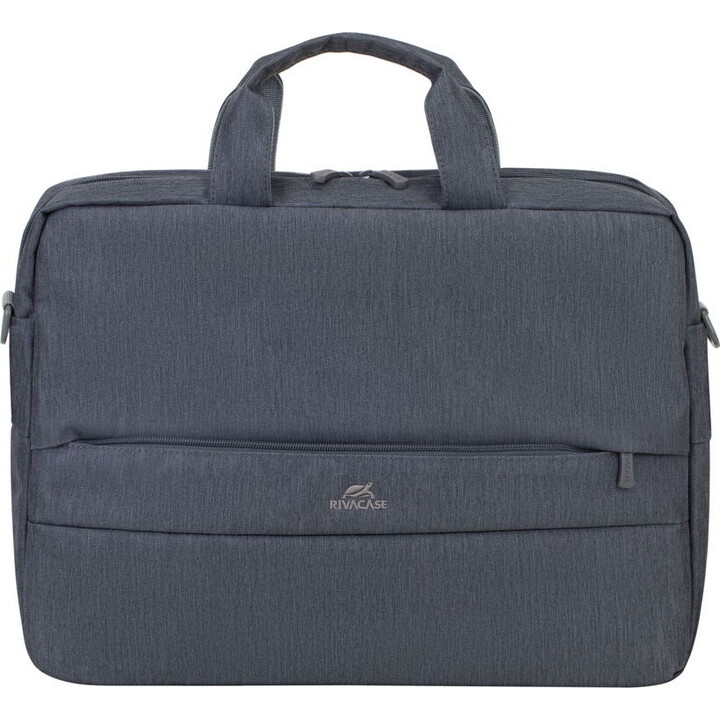 Anti-Diebstahl Laptoptasche grau/dunkelblau 15,6