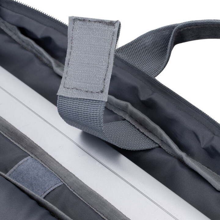 Anti-Diebstahl Laptoptasche grau/dunkelblau 15,6