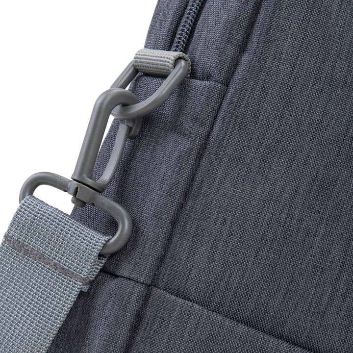 Anti-Diebstahl Laptoptasche grau/dunkelblau 15,6