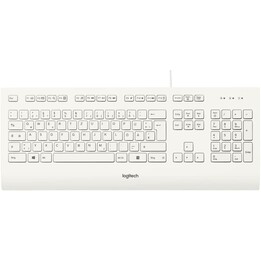Logitech K280e Keyboard for Business (teclado con cable, blanco)