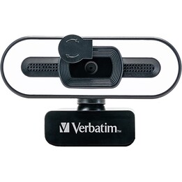 Verbatim 49579 FullHD 1080P Preto Com Microfone e Luz