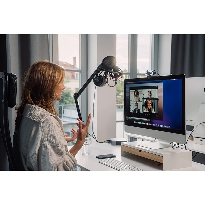 Verbatim 49579 FullHD 1080P Schwarz Mit Mikrofon und Licht