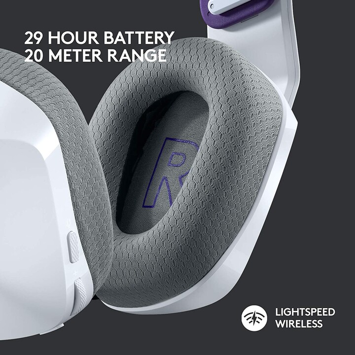 Auriculares Logitech G733 Lightspeed Blanco