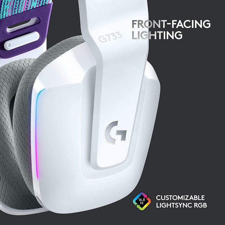 Casque Logitech G733 Lightspeed Blanc