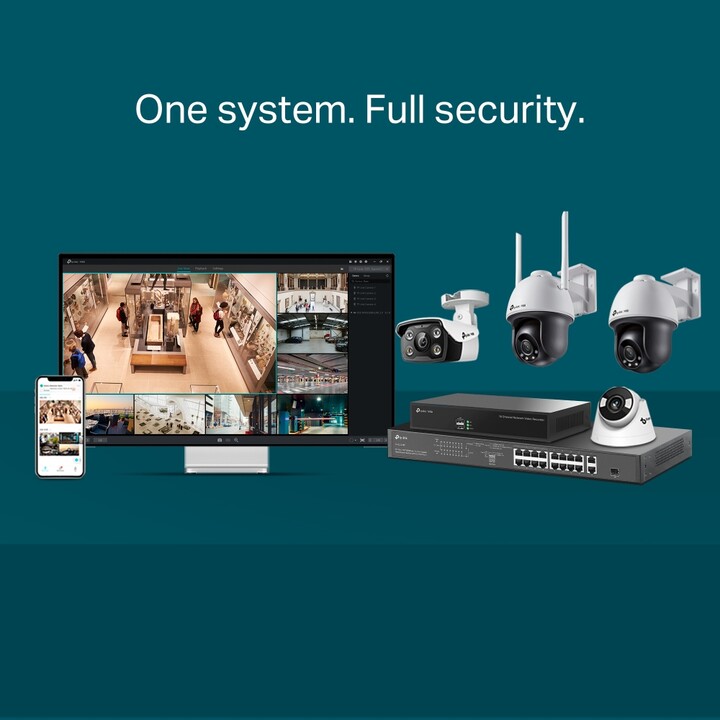TP-LINK VIGI C540-W V1 Torreta Cámara de seguridad IP Interior y exterior 2560 x 1440 Pixeles Techo/pared