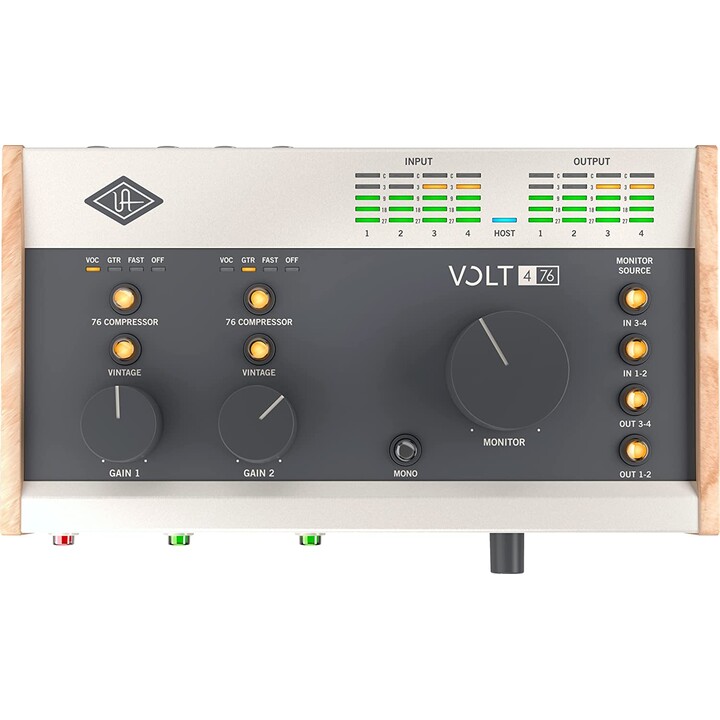 Universal Audio Volt 476 interface audio USB grise