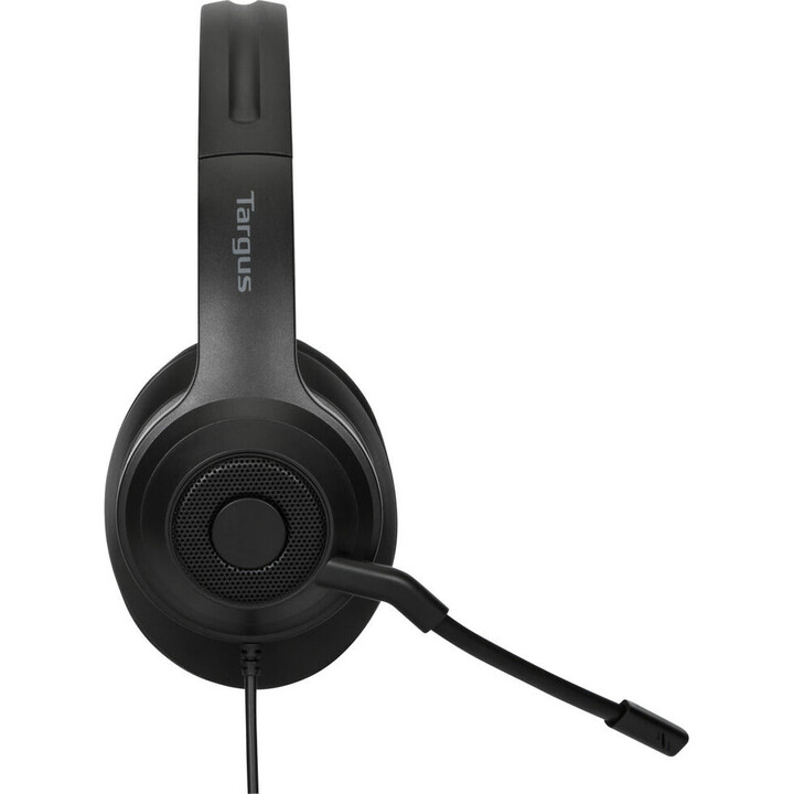Targus AEH102GL auricular y casco Auriculares Alámbrico Diadema Llamadas/Música USB tipo A Negro