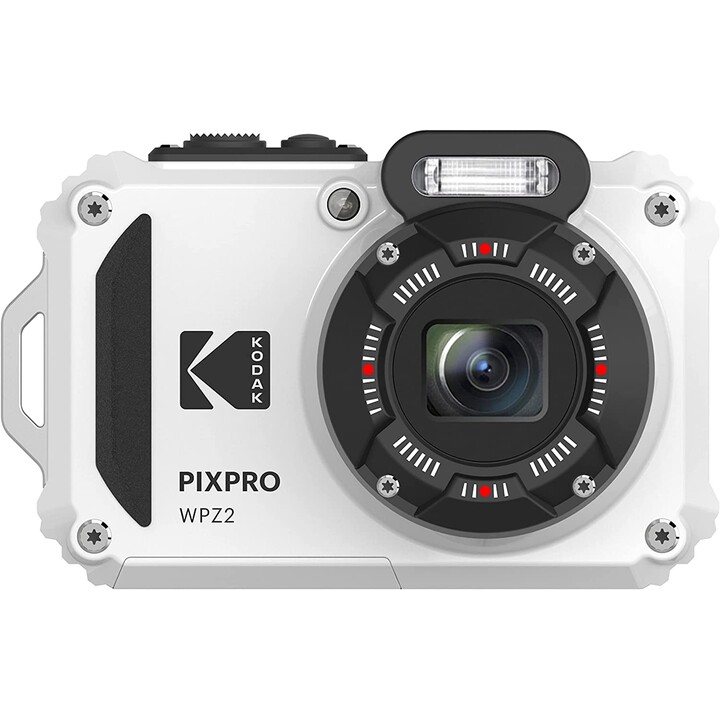 Kodak Pixpro WPZ2 Appareil Photo Sportif Numérique/ 16MP/ Zoom Optique 4x/ Blanc