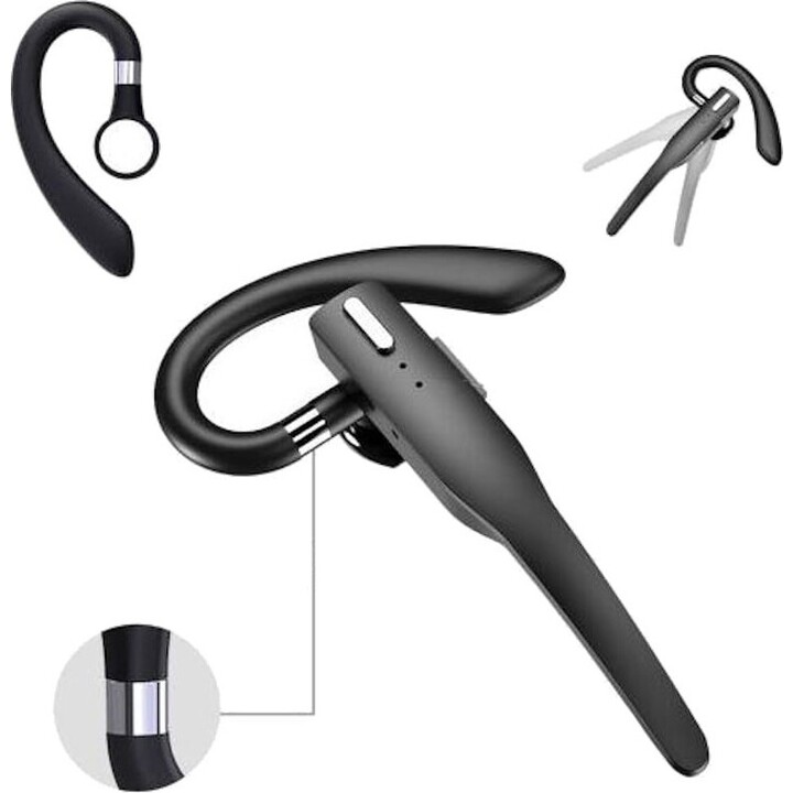 HBQ YYK-525 - Cuffie Bluetooth nere