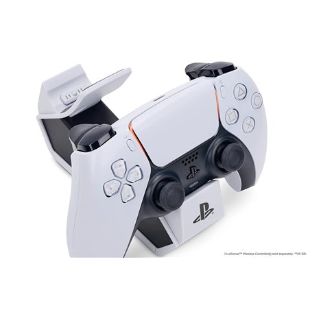 Station de charge double PowerA pour manette sans fil DualSense (EU) (Sony PlayStation, PS5, sous licence officielle)