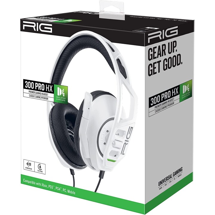 AURICULARICULARES GAMING RIG SERIE 300PRO HX BLANC