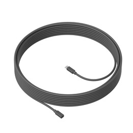 Cabo de extensão de microfone Logitech MeetUp (cabo de extensão de 10 metros para microfones MeetUp adicionais)