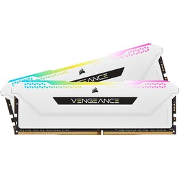 Corsair Vengeance RGB Pro SL Bianco 32GB (2X16GB) 3200 MHz (PC4-25600) CL16 - Memoria DDR4