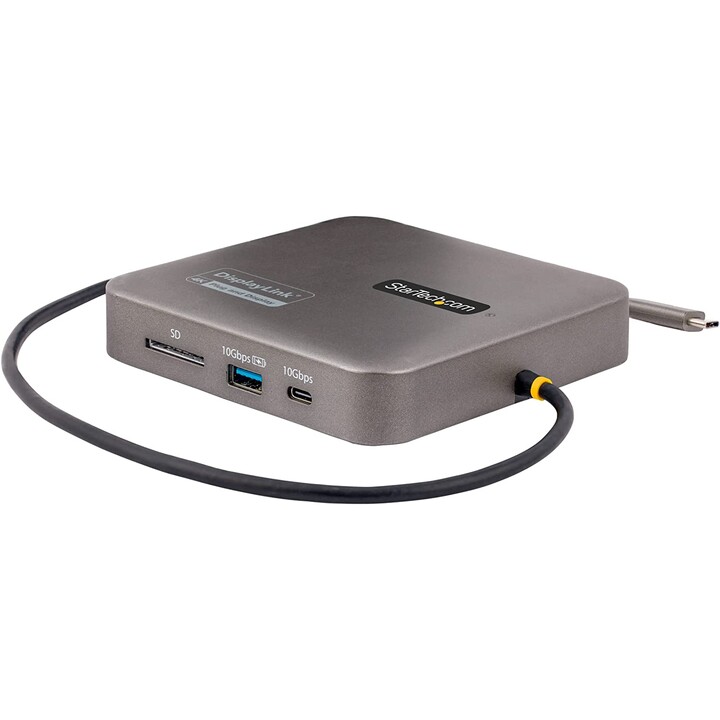 StarTech.com 102B-USBC-MULTIPORT adaptateur multiport USB-C noir