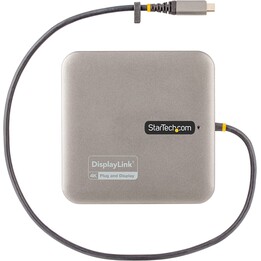 StarTech.com 102B-USBC-MULTIPORT adaptador multipuerto USB-C negro
