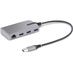 USB-Hub mit 3 Ports und Netzwerk