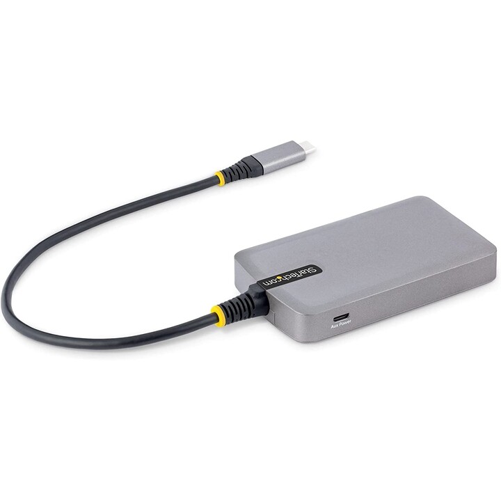 STARTECH.COM 5G4AB-USB-C hub USB-C a 4 porte USB-A 5 Gbps grigio