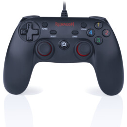 Redragon Saturn G807 controller cablato per PC e PlayStation 3 nero