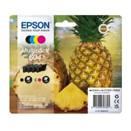 Epson 604 cartouche d'encre 4 pièce(s) Original Rendement standard Noir, Cyan, Magenta, Jaune