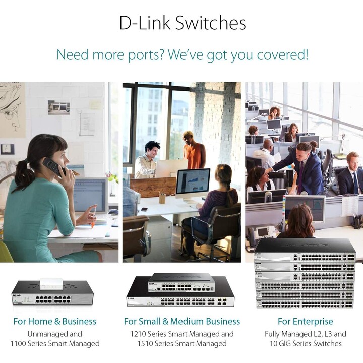 D-Link DES-105 Noir