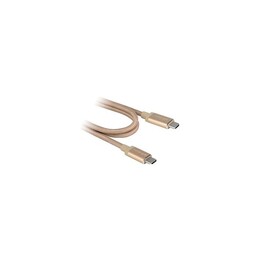 MagiCable USB-C para USB-C 1 metro - Dourado