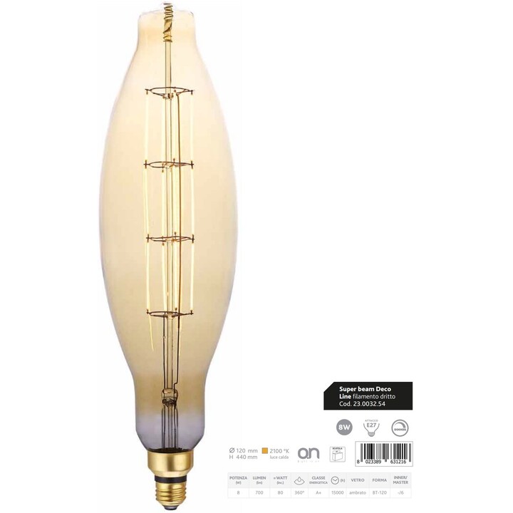 ArtLED Super Beam E27E 8W Dimmbar