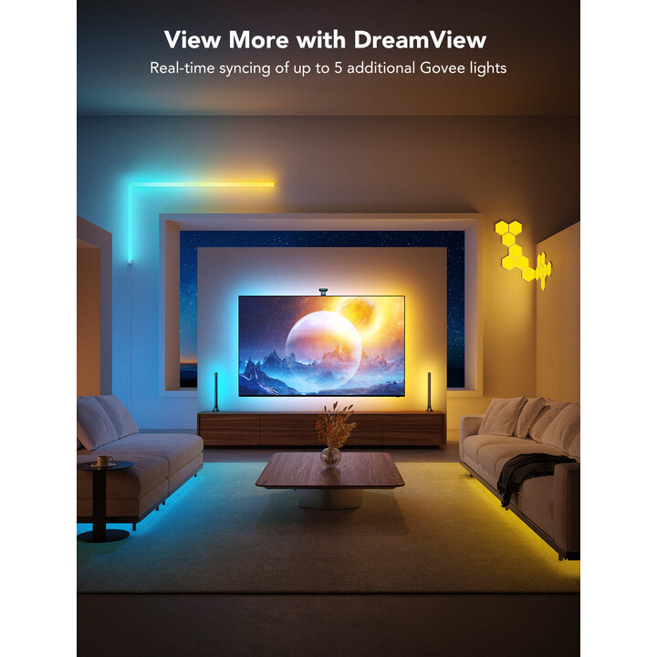 GOVEE ENVISUAL TV BACKLIGHT T2 WITH DUAL CAMERAS