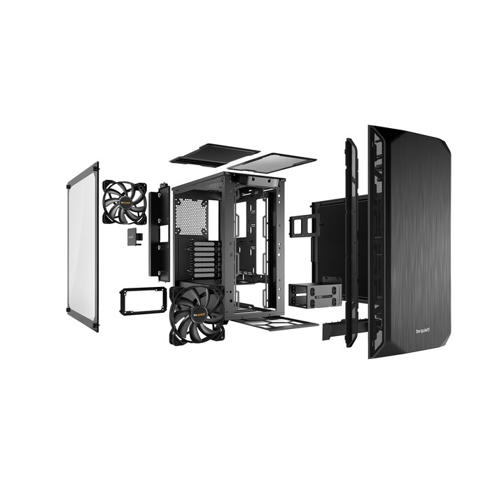 be quiet! Pure Base 500 Window Black BGW34 PC case black