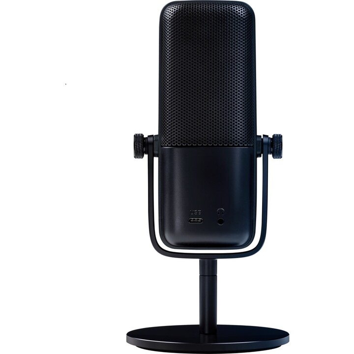 Microfone de mesa Elgato Wave 3 preto de mesa