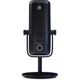 Microfone de mesa Elgato Wave 3 preto de mesa