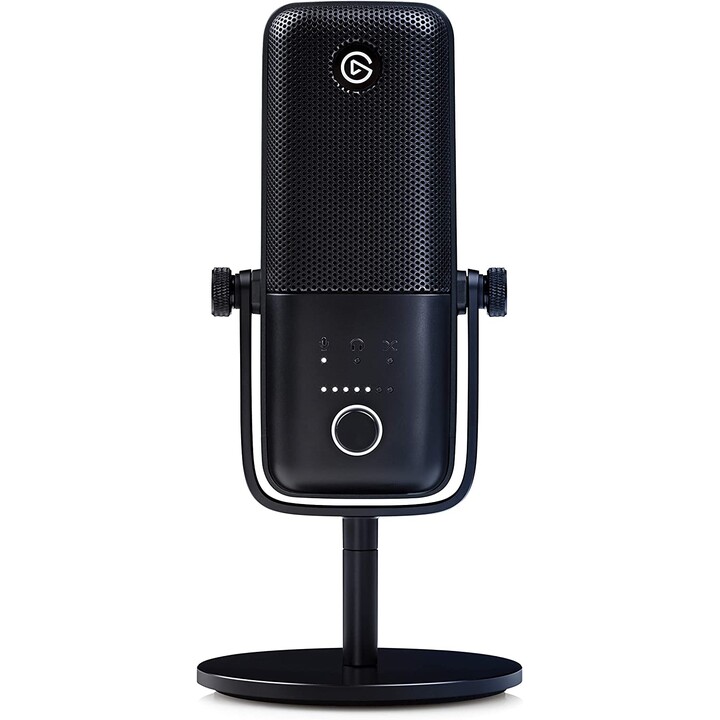 Microfone de mesa Elgato Wave 3 preto de mesa