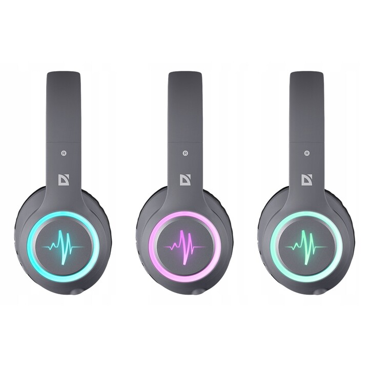 Fone de ouvido intra-auricular DEFENDER FREEMOTION B571 LED Bluetooth com microfone