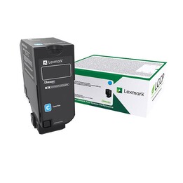 Lexmark Original Toner cyan 10.000 Seiten (75B20C0)fürCS727de, CS728de, CX727de