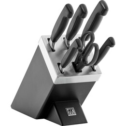 ZWILLING FOUR STAR 35145-007-0 Bloc de couteaux/coutellerie 7 pièce(s) Noir