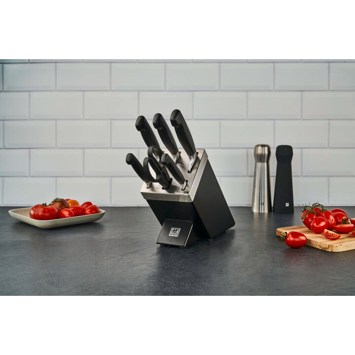 ZWILLING FOUR STAR 35145-007-0 Küchenbesteck- & Messer-Block Set 7 Stück(e) Schwarz