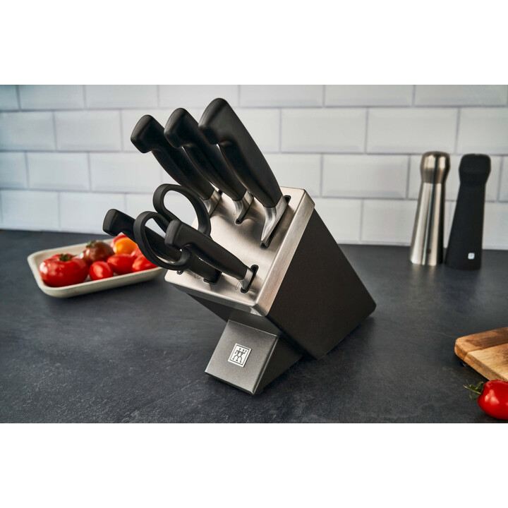 ZWILLING FOUR STAR 35148-507-0 Küchenbesteck- & Messer-Block Set 7 Stück(e) Grau