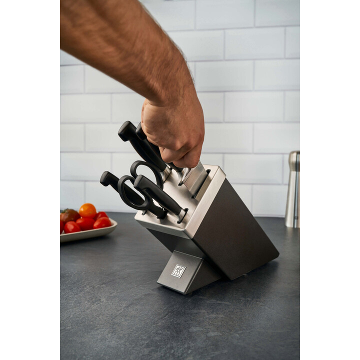ZWILLING FOUR STAR 35148-507-0 Küchenbesteck- & Messer-Block Set 7 Stück(e) Grau