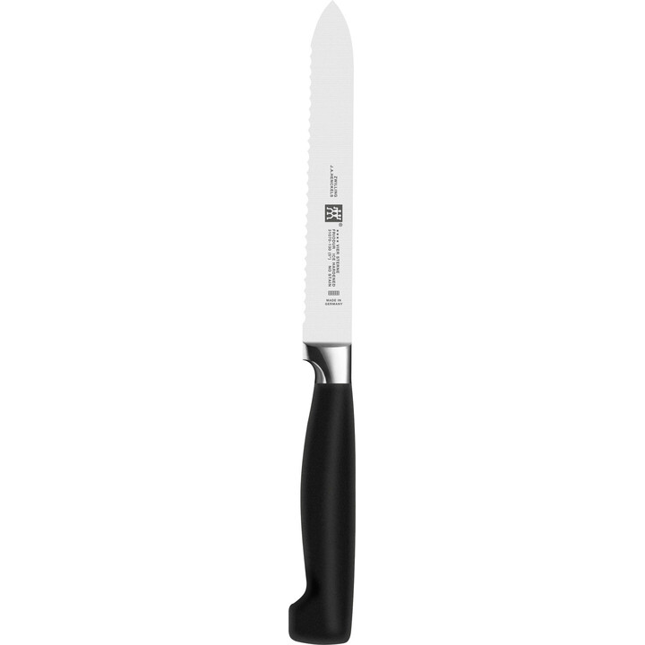 Un set di coltelli autoaffilanti. ZWILLING Four Star 35148-507-0 7 elementi grigio